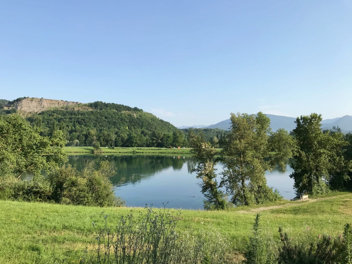  Lac de Montréjeau, Lac, Pyrénées, Base de loisir, Nature, Haute-Garonne, Occitanie