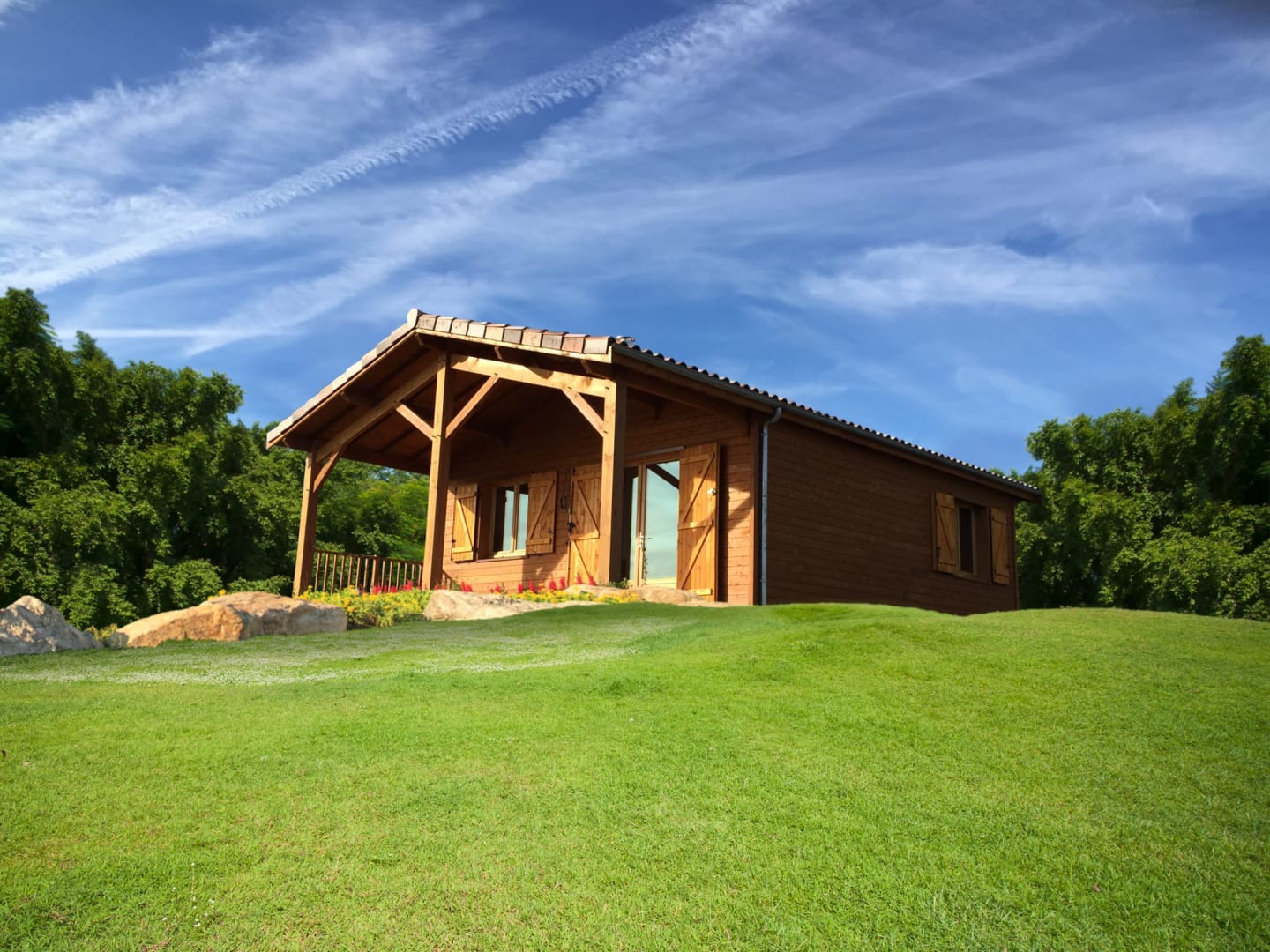 Chalet, Montréjeau, résidence hôtelière, Bois, Haute-garonne